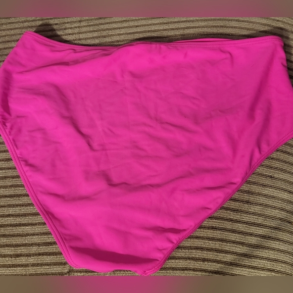 💝Yonique 2 Piece Bandeau High-waisted Swimsuit Set - Picture 9 of 11